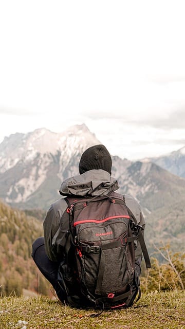 outdoor, hike, nature, landscape, forest, freedom, adventure, summer, backpack, mountain, mountains, person, to travel, walker, goal, man, active, trail, path, motivation, heaven, life, happy, top
